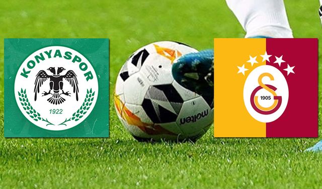 Konyaspor Galatasaray maçı saat kaçta, hangi kanalda?
