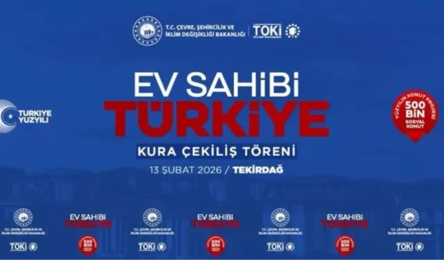Tekirdağ TOKİ kura sonuçları 2026 açıklandı mı? TOKİ Tekirdağ kura çekimi saat kaçta, nereden izlenir?
