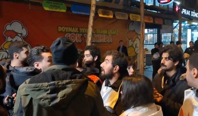 Ankara'da 6 Şubat depremi eylemi