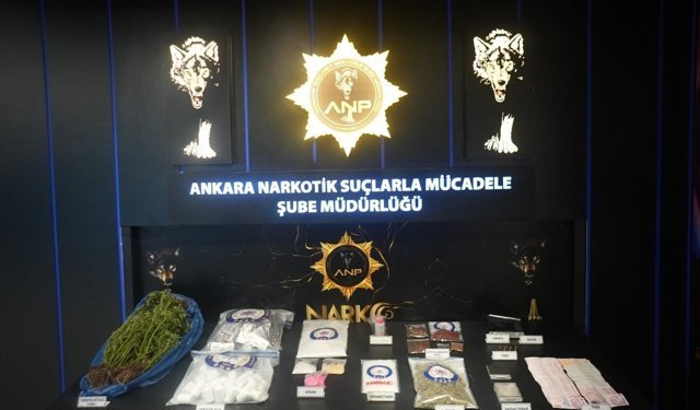 Ankara’da zehir tacirlerine büyük darbe: 28 şahıs tutuklandı!