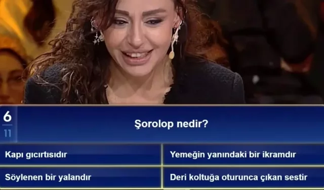 Şorolop nedir? Beyaz'la Joker yarışmasında sorulan sorunun cevabı