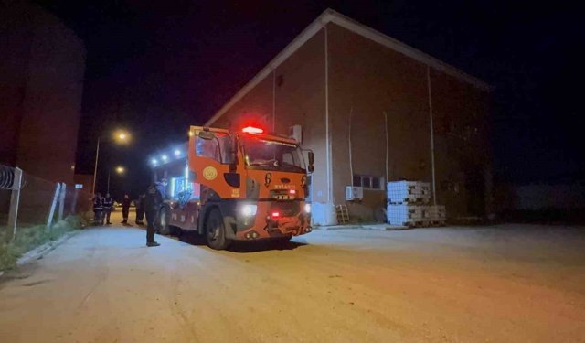 Eskişehir’de su arıtma tesisinde yangın: Erken müdahaleyle söndürüldü