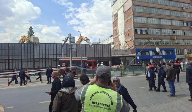 Son Dakika: Ankara Ulus’ta İnşaat Demiri Faciası