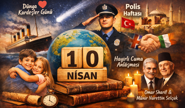 Bugün özel bir gün mü? 10 Nisan bugün dünya ne günü?