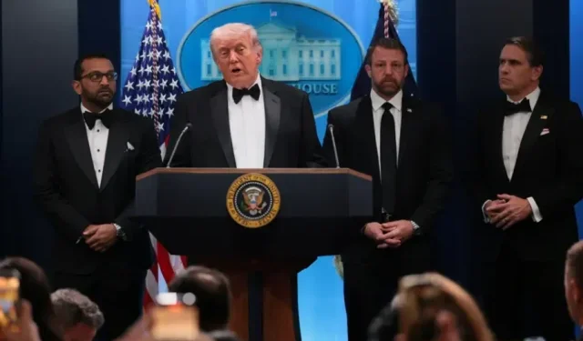 Trump'ın katıldığı yemekte korku dolu anlar! Silahlı saldırı ortalığı karıştırdı