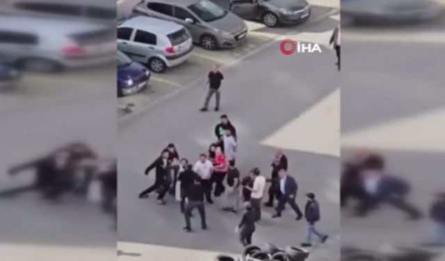 Ankara’daki sokak kavgasını anne terliği böyle bitirdi | VİDEO HABER