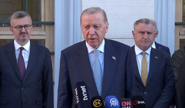 Cumhurbaşkanı Erdoğan bayram namazını Çamlıca Camii’nde kıldı!