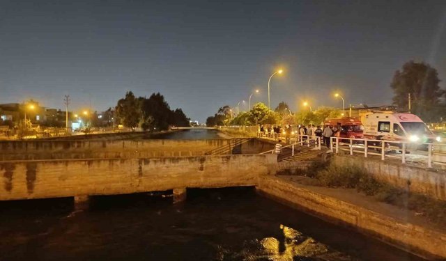 Adana’da sulama kanalında korkunç olay: Genç akıntıya kapılıp kayboldu