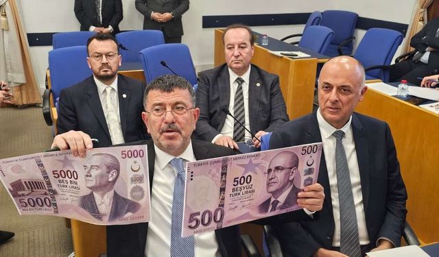 TBMM Plan ve Bütçe Komisyonu’nda temsili banknot tartışması