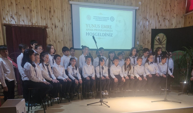 Kültürümüzde İz Bırakanlar projesi kapsamında Yunus Emre Ankara'da anıldı