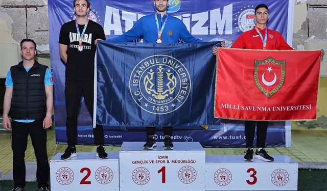 Ankara Üniversitesi'nden ÜNİLİG Atletizm Şampiyonası'nda madalya gururu