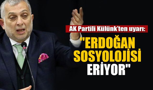AK Partili Metin Külünk’ten dikkat çeken çıkış!