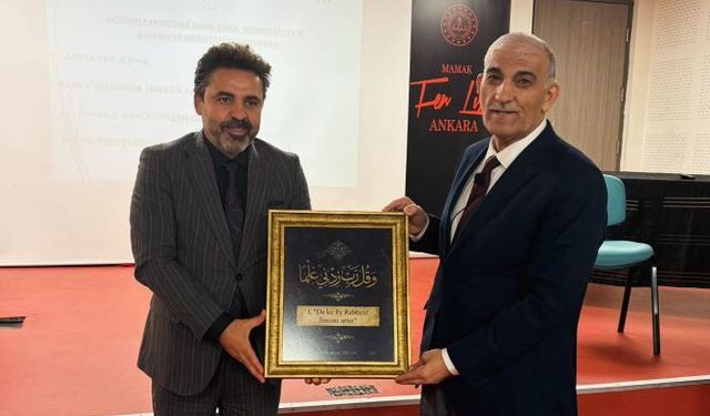 MEB Talim ve Terbiye Kurulu Üyesi Mehmet Baki Öztürk Ankara’da Gençlerle Buluştu