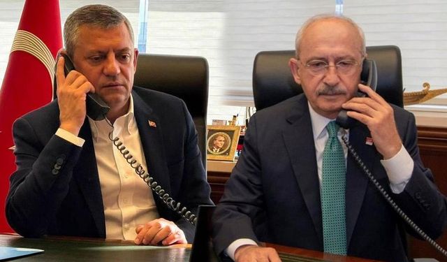 CHP’de kritik temas: Özgür Özel ile Kılıçdaroğlu telefonda görüştü