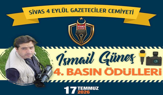 İsmail Güneş 4. Basın Ödülleri için başvurular başladı!