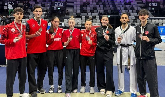 Milli Taekwondoculardan Madalya Yağmuru! İlk Günde 13 Madalya Geldi