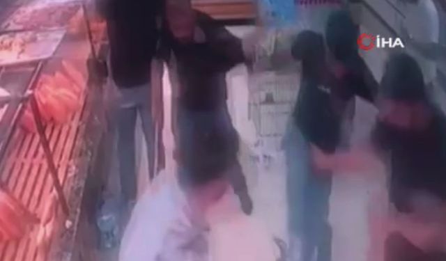 Ankara’da fırında dehşet anları! Sopalarla saldırdılar