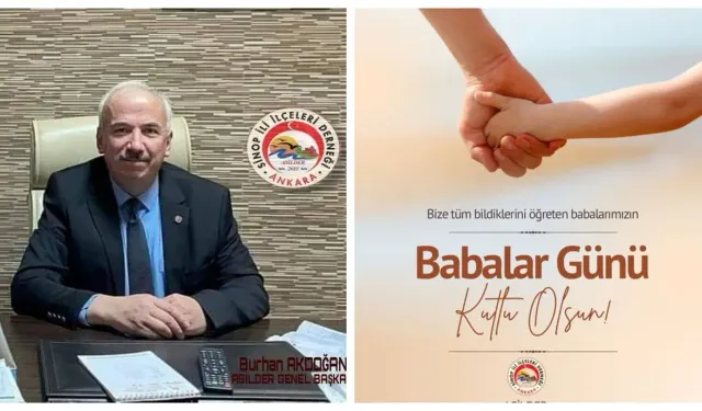 ASİLDER Genel Başkanı Burhan Akdoğan’dan Babalar Günü Mesajı