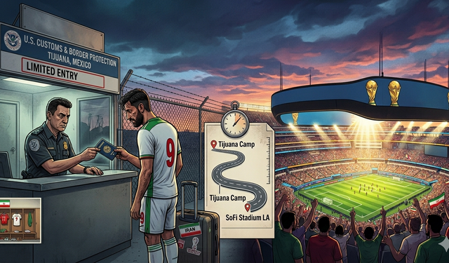İran’dan FIFA’ya kısıtlama şikayeti: Dünya Kupası’nda Tijuana-Los Angeles hattı kriz oldu