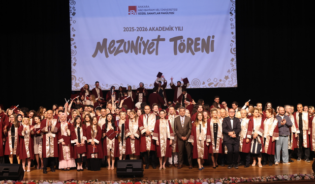 Ankara’da Sanat Eğitiminin Yeni Mezunları Uğurlandı