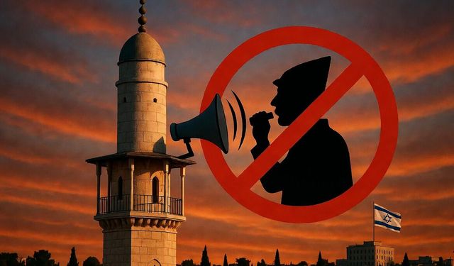 İsrail’in ezan yasağına ANFİDAP’tan sert tepki
