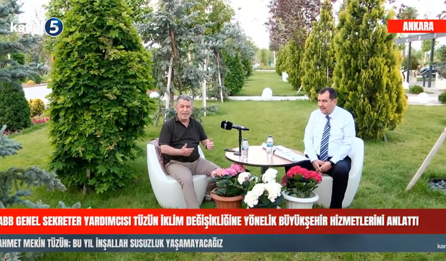 Ankara Büyükşehir Belediyesi İklim Kriziyle Mücadelede Yol Haritasını Açıkladı