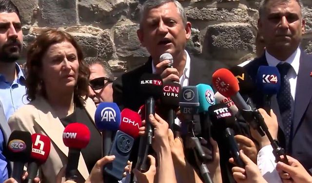Özgür Özel Diyarbakır’da konuştu: Demirtaş’ın selamı başımızın gözümüzün üstündedir