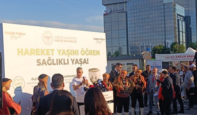 Bakan Memişoğlu’ndan vatandaşlara hareket çağrısı: 'Bedeninizin yaşını genç tutun'