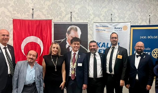Yenimahalle Rotary Kulübü’nde devir teslim töreni