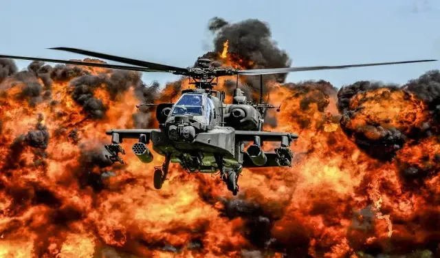 Hürmüz Boğazı yakınlarında ABD’ye ait Apache helikopteri düştü