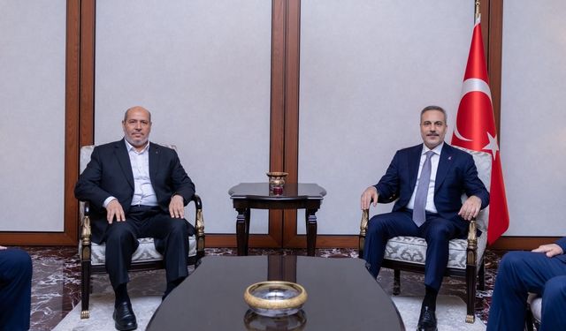 Ankara’da kritik görüşme! Hakan Fidan Hamas heyetini kabul etti!