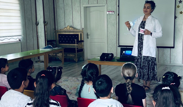 Sincan'da kreş ve anaokulu öğrencilerine ağız ve diş sağlığı eğitimi