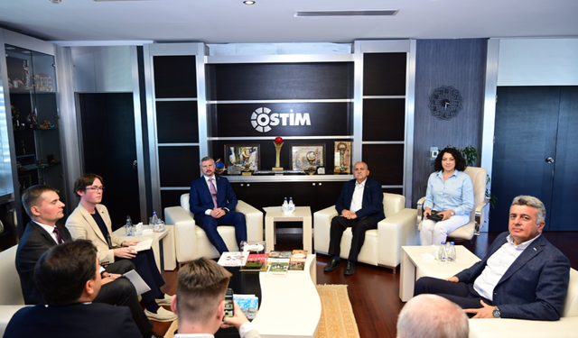 Belarus heyeti OSTİM'de incelemelerde bulundu! Sanayi iş birliği gündemde