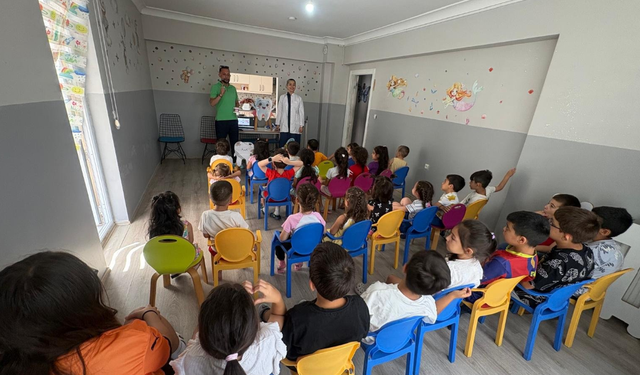 Sincan'da miniklere ağız ve diş sağlığı eğitimi!