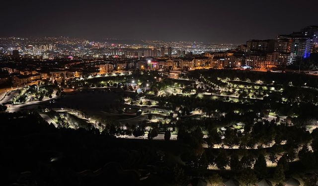 Ankara'nın en yüksek parklarından biri! Manzarasıyla ziyaretçilerin uğrak noktası oldu