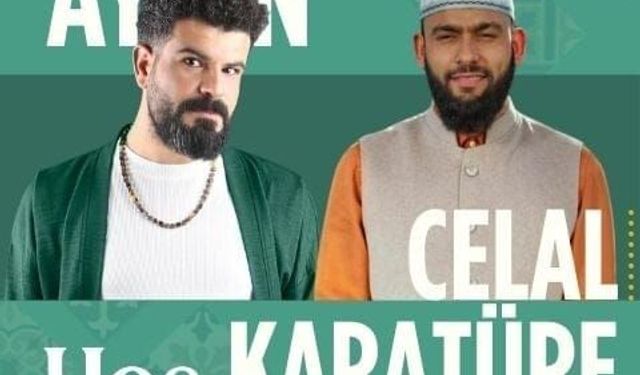 Fadıl Aydın ve Celal Karatüre aynı sahnede! Gönüllere dokunacak ezgi gecesi