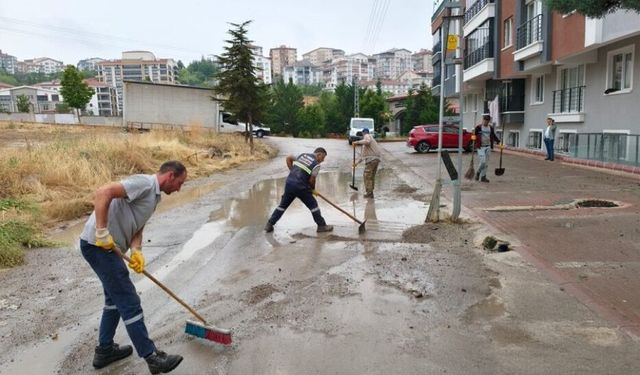 Ankara’da sağanak sonrası belediyeler teyakkuza geçti