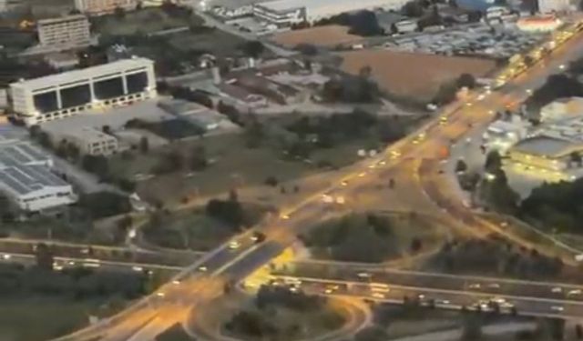 NATO Zirvesi öncesi Ankara trafiği havadan görüntülendi