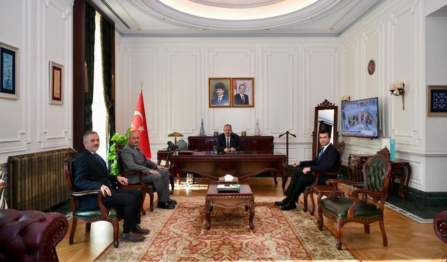 BİK Ankara Bölge Müdürü Atakan Çelik'ten Vali Yakup Canbolat'a ziyaret!