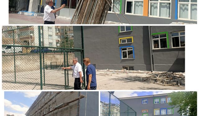 Pursaklar’da okulların çehresi değişiyor