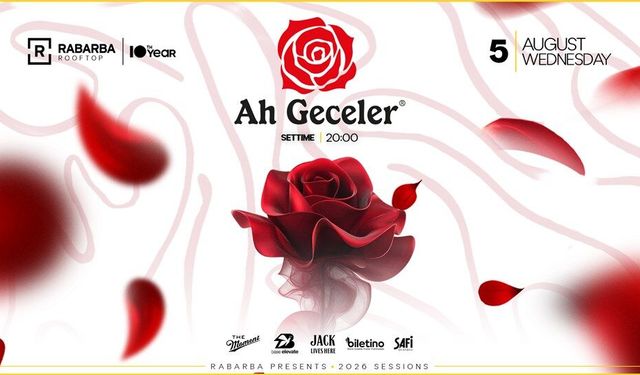 Ah Geceler, yazın en büyük Türkçe pop partisiyle Ankara'ya geliyor