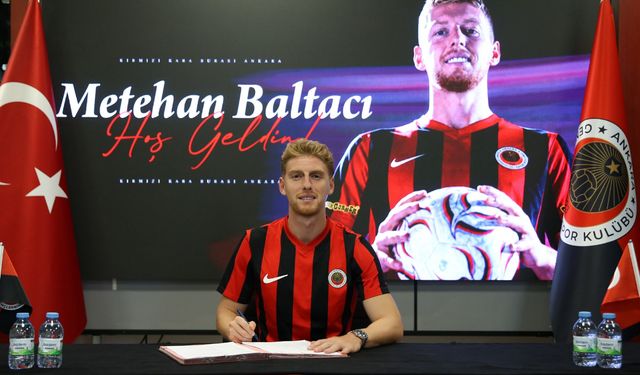 Gençlerbirliği'nden savunmaya takviye! Metehan Baltacı sezon sonuna kadar kiralandı