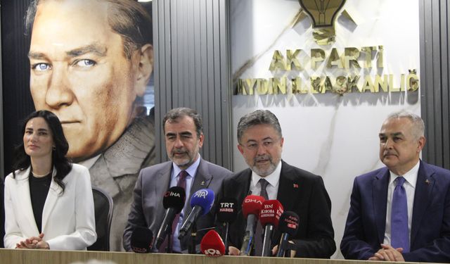Bakan Yumaklı açıkladı: “Son 24 yılda Aydın’a yaklaşık 190 milyar liralık yatırım yapıldı”