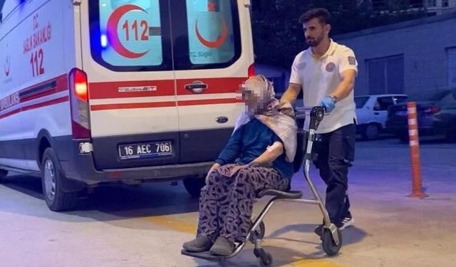 Bursa'da ev yangını: Engelli kadın ve annesi son anda kurtarıldı