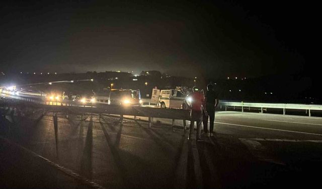 Kocaeli’de motosiklet kazası: Sürücü hayatını kaybetti