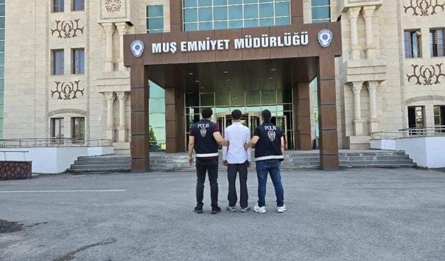 Muş'ta aranan hükümlü yakalandı! 3 yıl 9 ay hapis cezası vardı