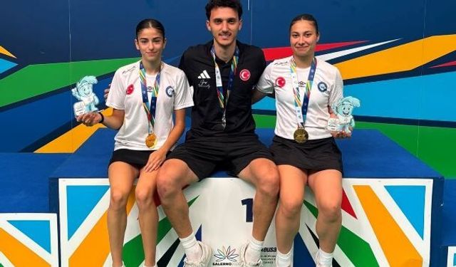 Türk sporcular İtalya'da tarih yazdı! Avrupa şampiyonluğu üniversiteye gurur yaşattı