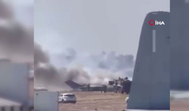 ABD'de F-35 savaş uçağı düştü!