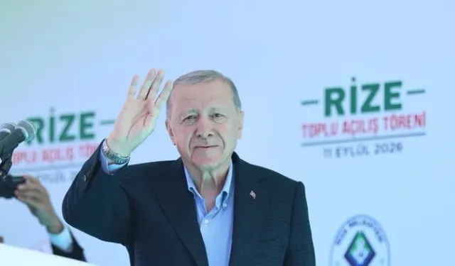 Erdoğan’dan Rize’de yatırım açıklamaları: 'Muhalefetin ne dediğiyle, ne yaptığıyla ilgilenmiyoruz'