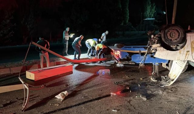 Ankara'da feci kaza: Otomobil takla attı, sürücü hayatını kaybetti!